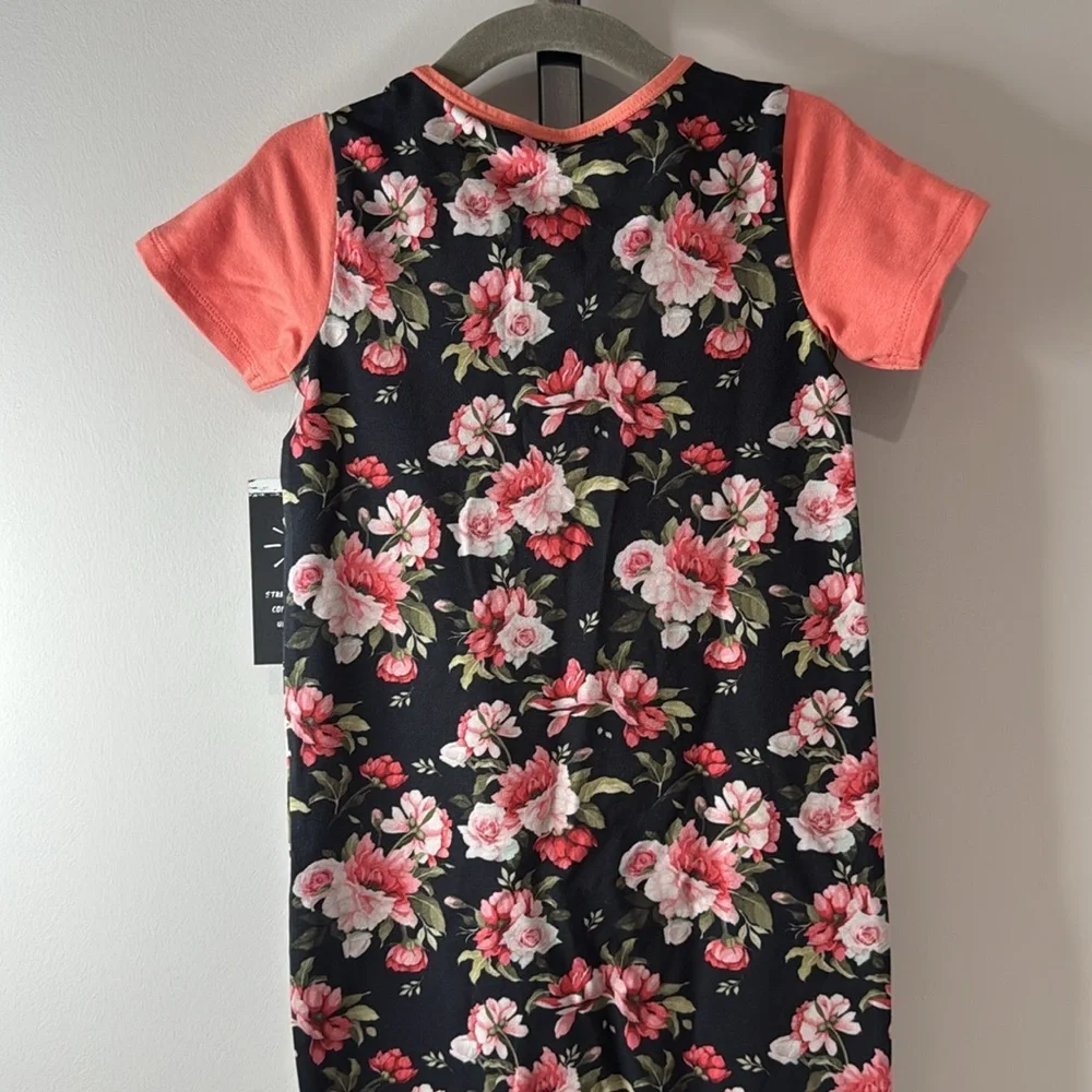 Rags Floral Baby Romper with Coral Accents 18-24 Months New NWT